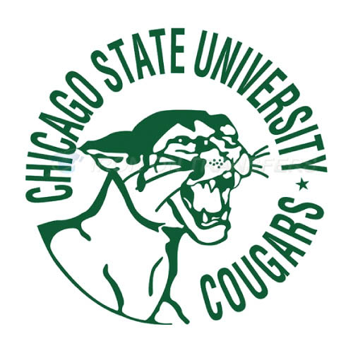 Chicago State Cougars Iron-on Stickers (Heat Transfers)NO.4139